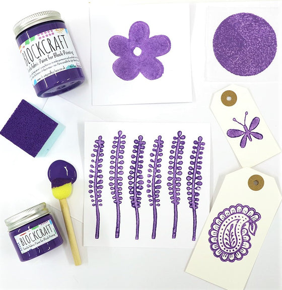Lavender Fabric Paint