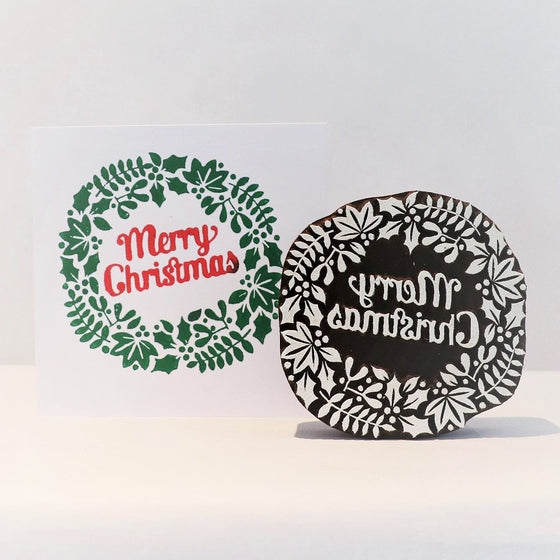 Merry Christmas Wreath