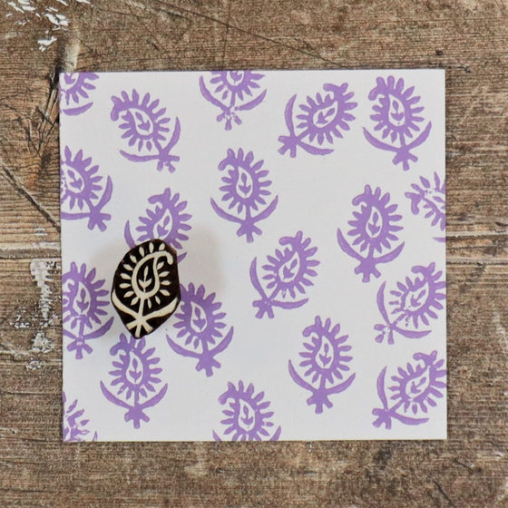 Indian Wooden Printing Blocks - Mini Paisleys