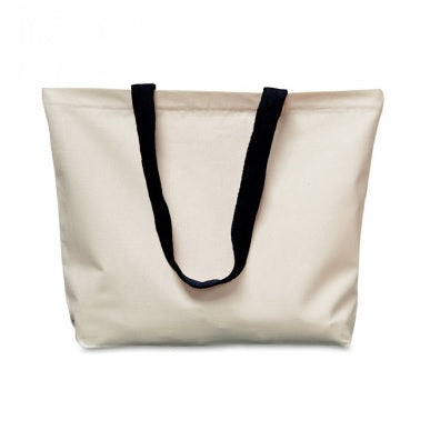 Natural Canvas Shopper Bag