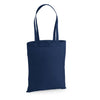 Navy Cotton Tote Bag