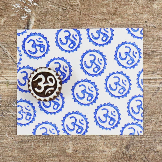 Indian Wooden Printing Blocks - Mini Shapes