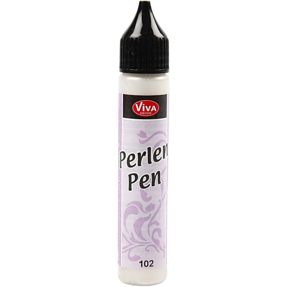 Cream Pearl Pen
