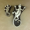 Indian Wooden Printing Block - Large Gecko