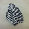 Indian Wooden Printing Block - Large Fern leaf
