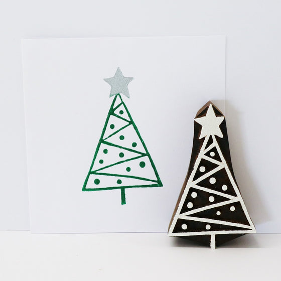 Patterned Christmas Tree 1