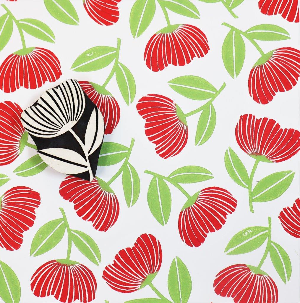 Poppy Flower – The Indian Block Print Co.