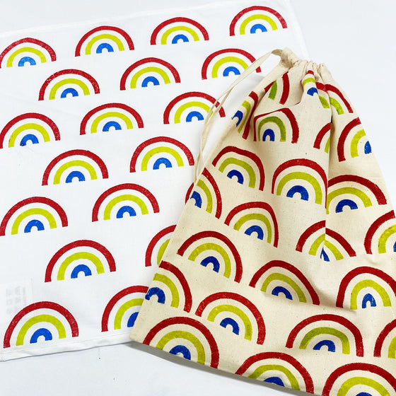 Indian Block Printing Kit - Rainbow