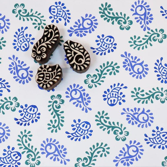 Set of 3 Paisley Patterns