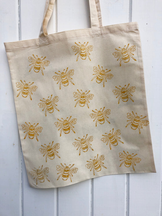 Indian Wooden Printing Block - Medium Bee