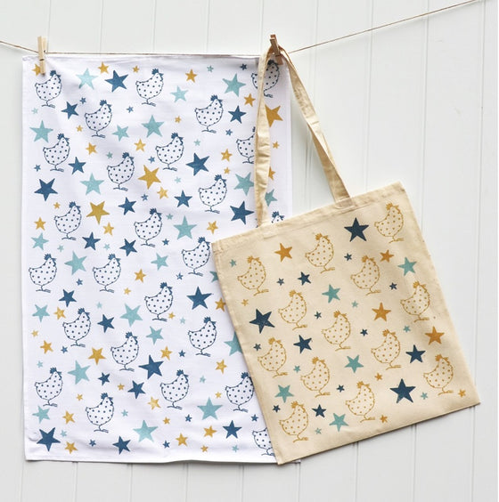 Starry Chicken Printing Set