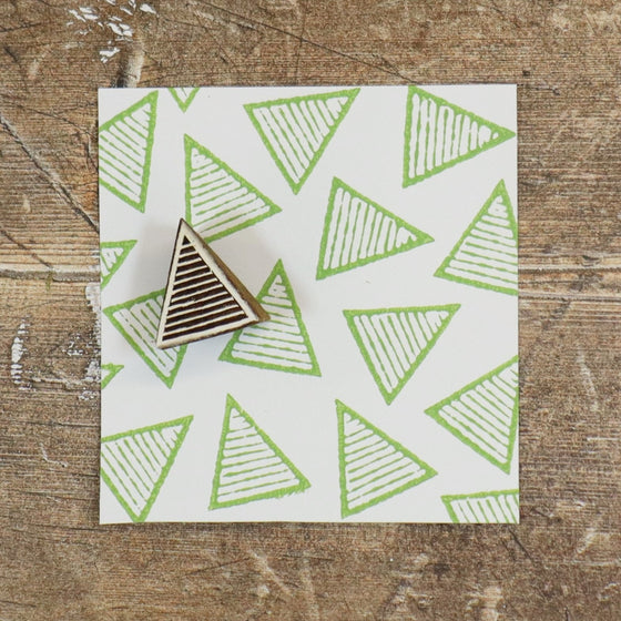 Indian Wooden Printing Blocks - Mini Shapes