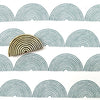 Thin Lined Half Circle - Medium