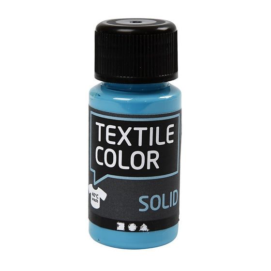 Solid Textile Paint - Turquoise Blue