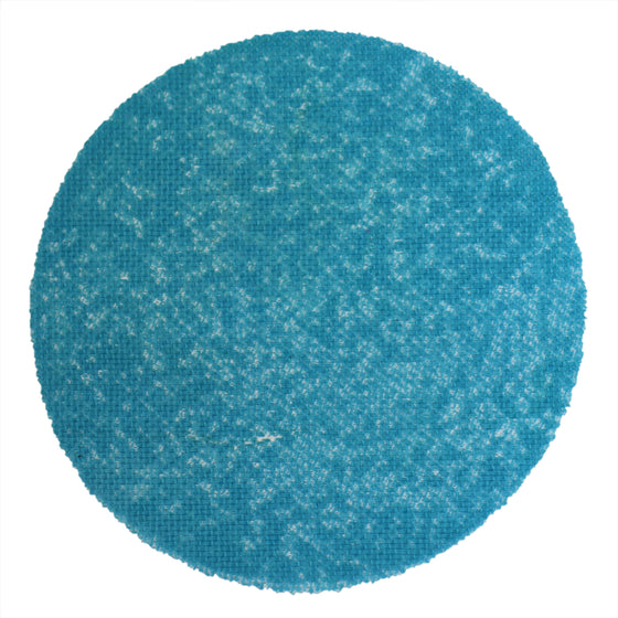 Turquoise fabric paint for block printing