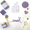 Violet Fabric Paint