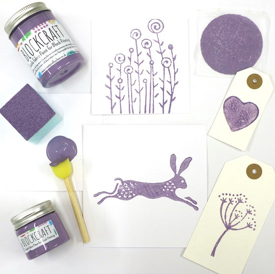 Violet Fabric Paint