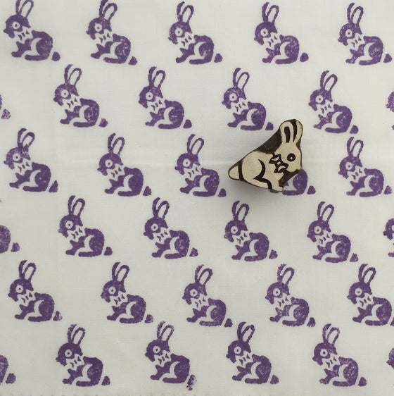 Indian Block Printing Kit - Bunny With Bow