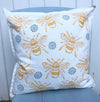 Indian Block Printing Kit - Bumble Bee Cushion Cover